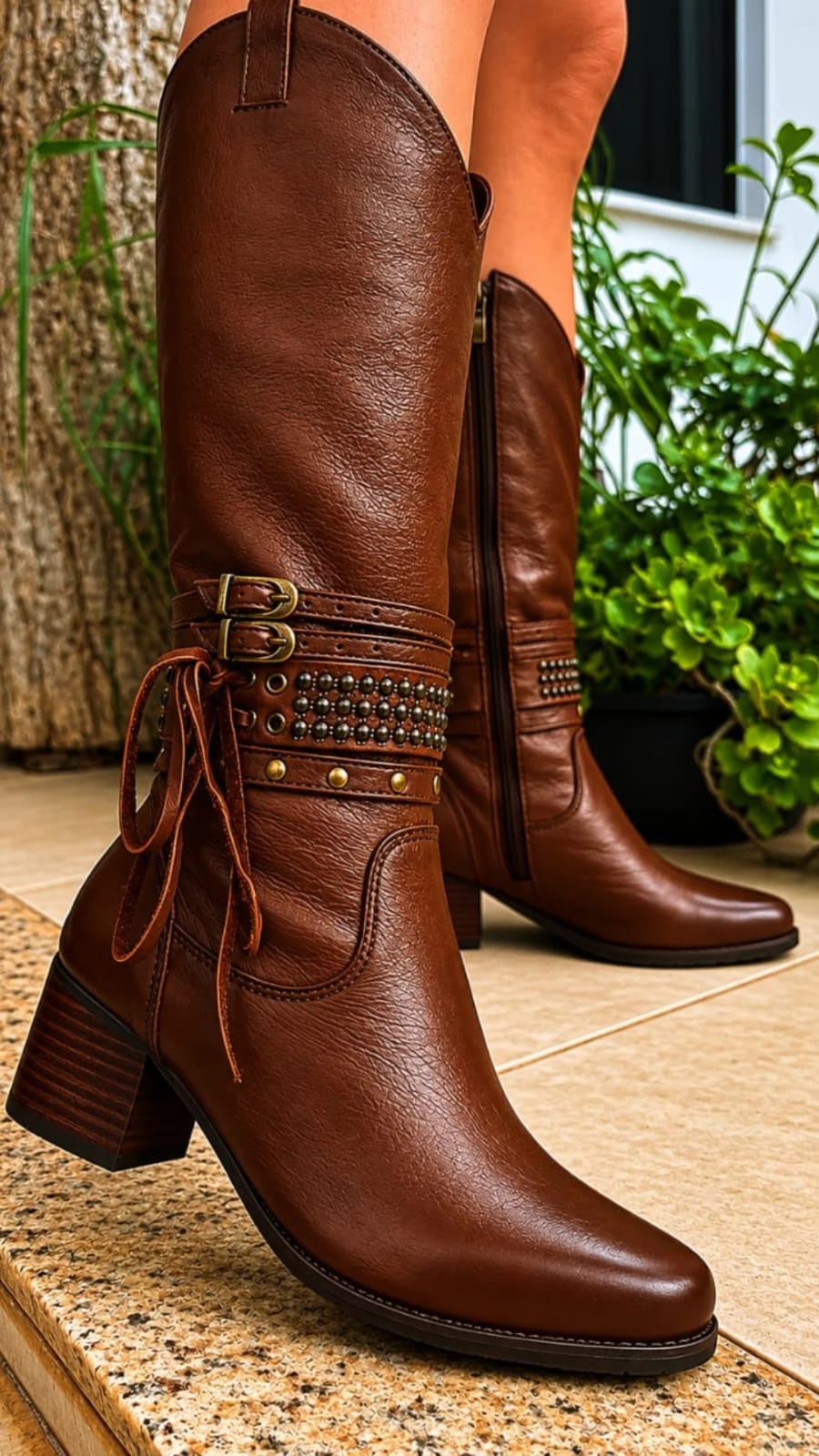 Bota Western Tifany Couro Legítimo 