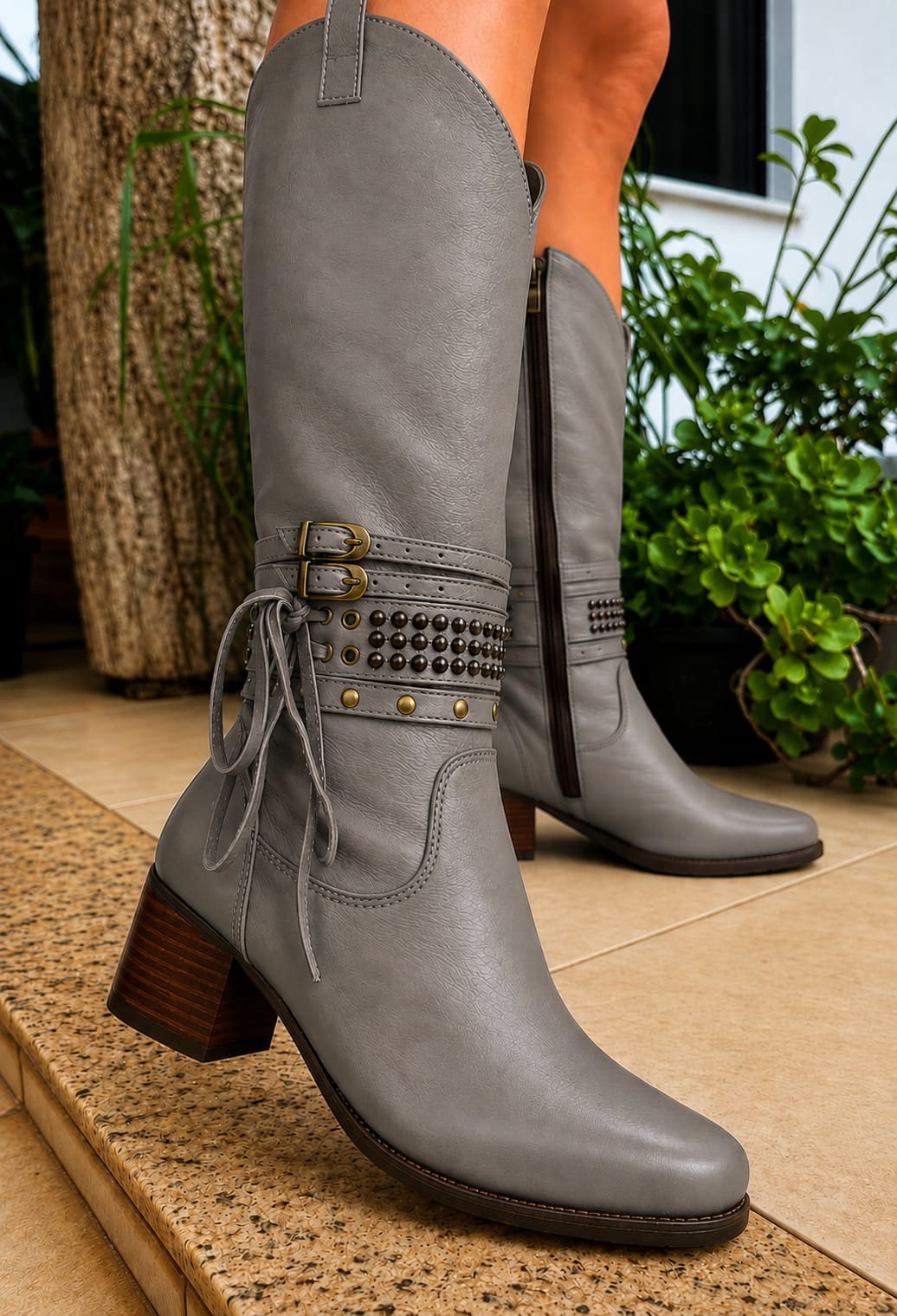 Bota Western Tifany Couro Legítimo 