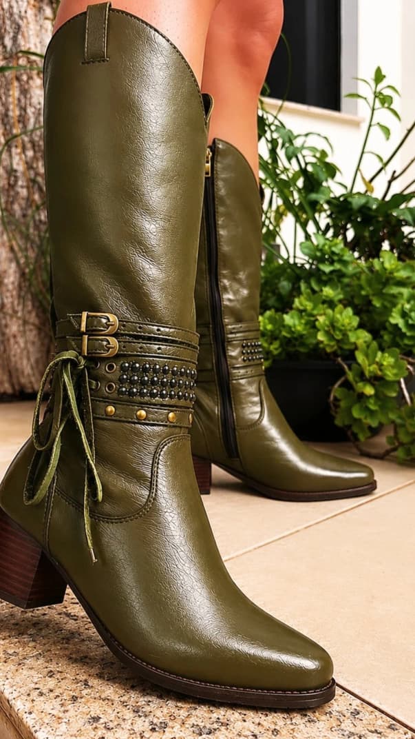Bota Western Tifany Couro Legítimo 