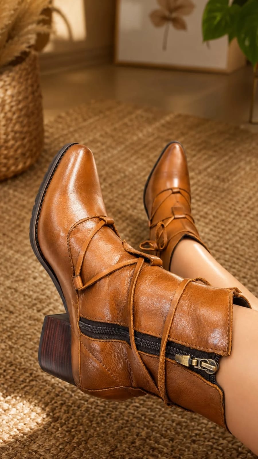 Bota Lara Couro Legítimo 
