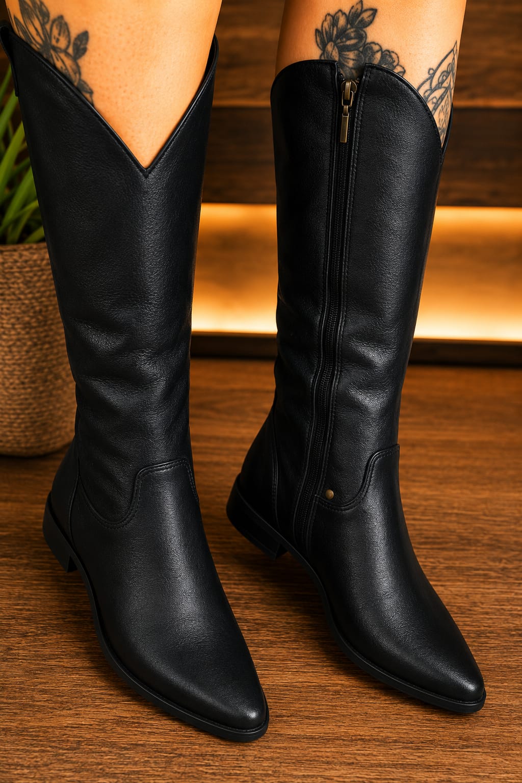 Bota Western Ruby Couro Legítimo 